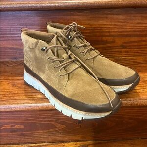 NEW/ Cole Haan Men's Grandsport Rugged / Suede/  light Brown Chukka Boots/ 10.5